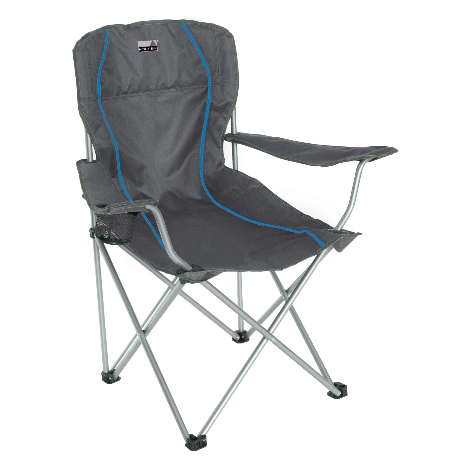 High PeakSalou Vouwstoel Dark Grey 1 High PeakSalou Vouwstoel Dark Grey