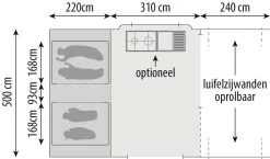 Europa CamperSunrider XL Basic Vouwwagen 2023 -Kampeeruitrusting 132324 000 13