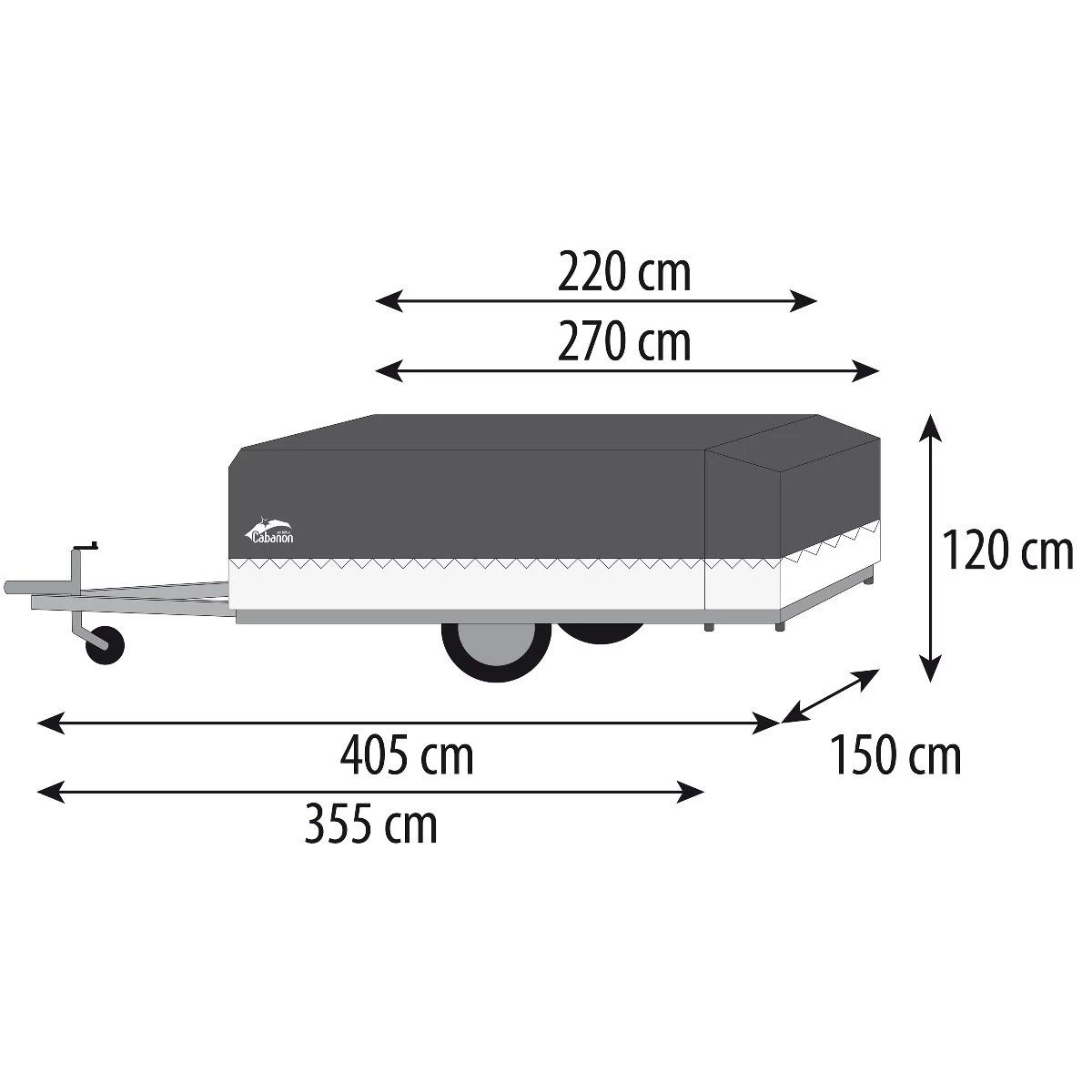 Cabanon Chamonix Basic Vouwwagen 2023 20 Cabanon Chamonix Basic Vouwwagen 2023 - Afbeelding 20