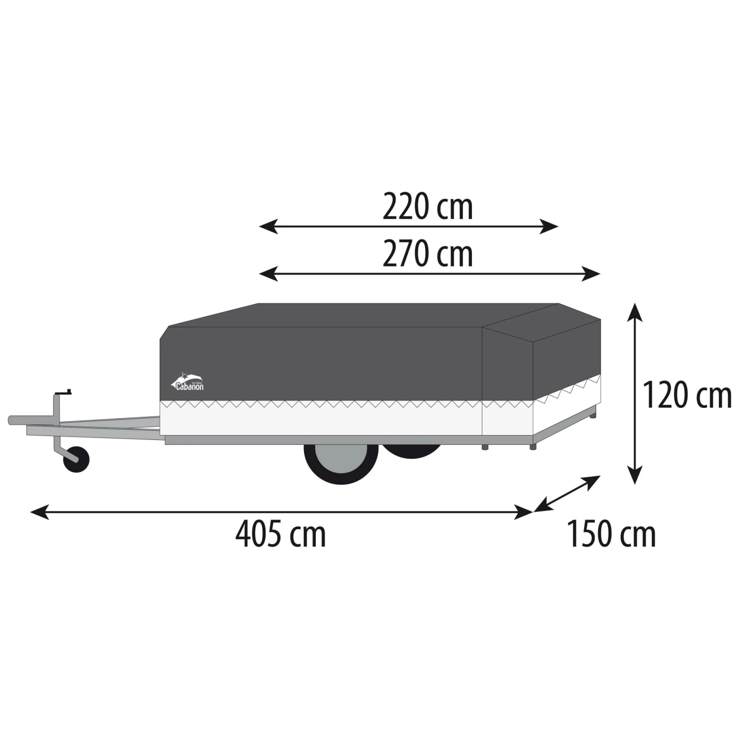 Cabanon Monaco Deluxe Vouwwagen 2023 16 Cabanon Monaco Deluxe Vouwwagen 2023 - Afbeelding 16