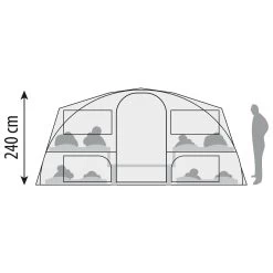 Cabanon Monaco Basic Vouwwagen 2023 -Kampeeruitrusting 132331 180 15 1