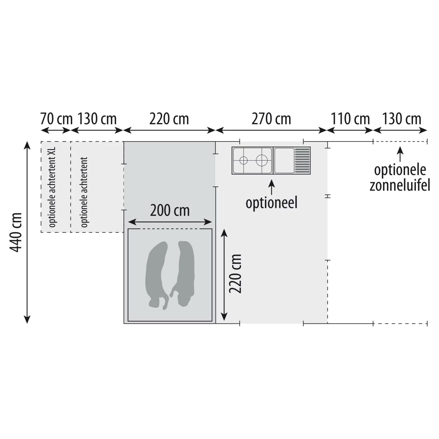 Cabanon Malawi 2.0 Royale Deluxe Vouwwagen 2023 18 Cabanon Malawi 2.0 Royale Deluxe Vouwwagen 2023 - Afbeelding 18