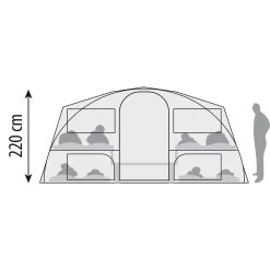 Cabanon Mercury Comfort Vouwwagen 2023 -Kampeeruitrusting 132337 000 19