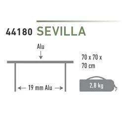 High PeakSevilla Campingtafel 3 High PeakSevilla Campingtafel -Kampeeruitrusting 135225 950 02