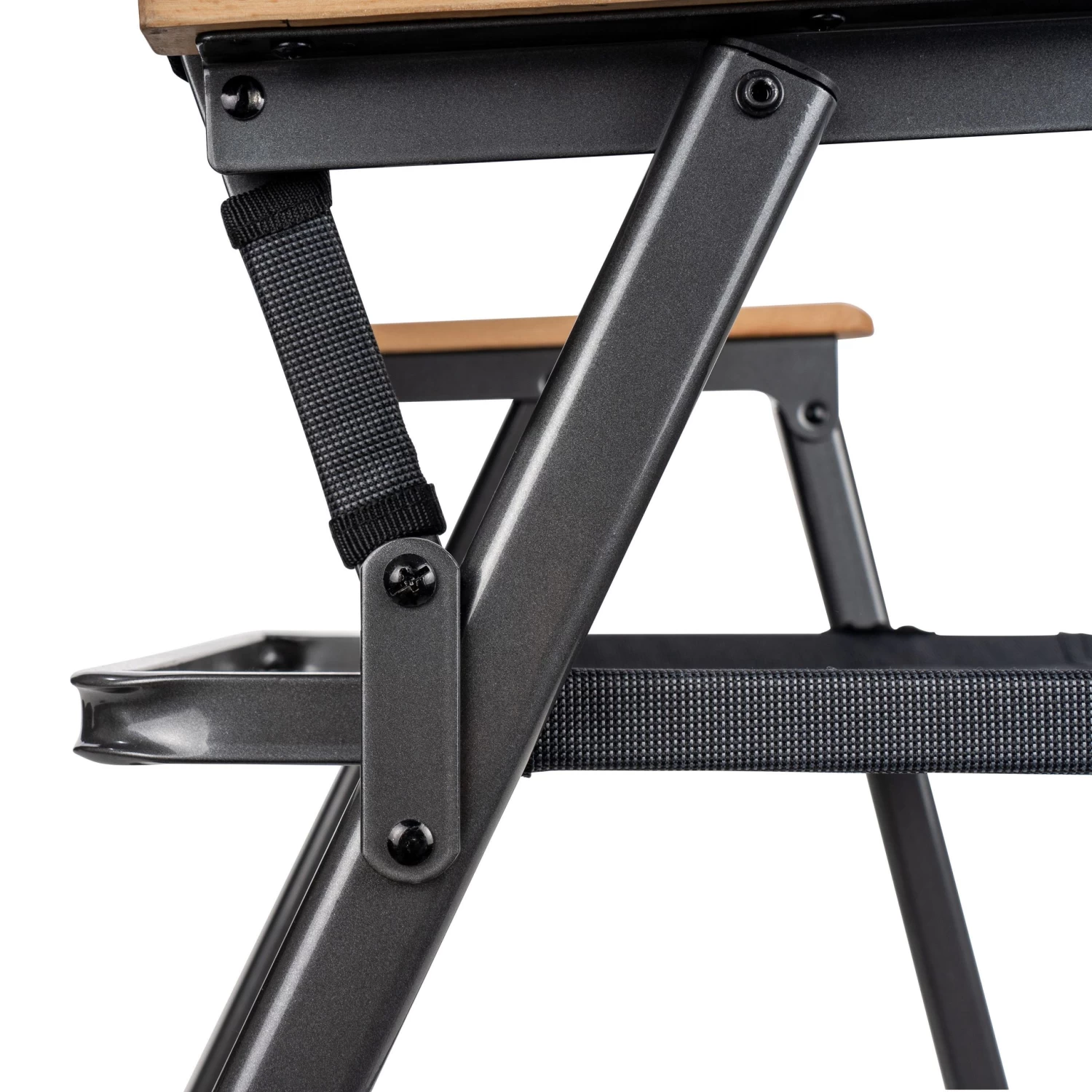 Bardani Salonga Klapstoel Antraciet 9 Bardani Salonga Klapstoel Antraciet - Afbeelding 9