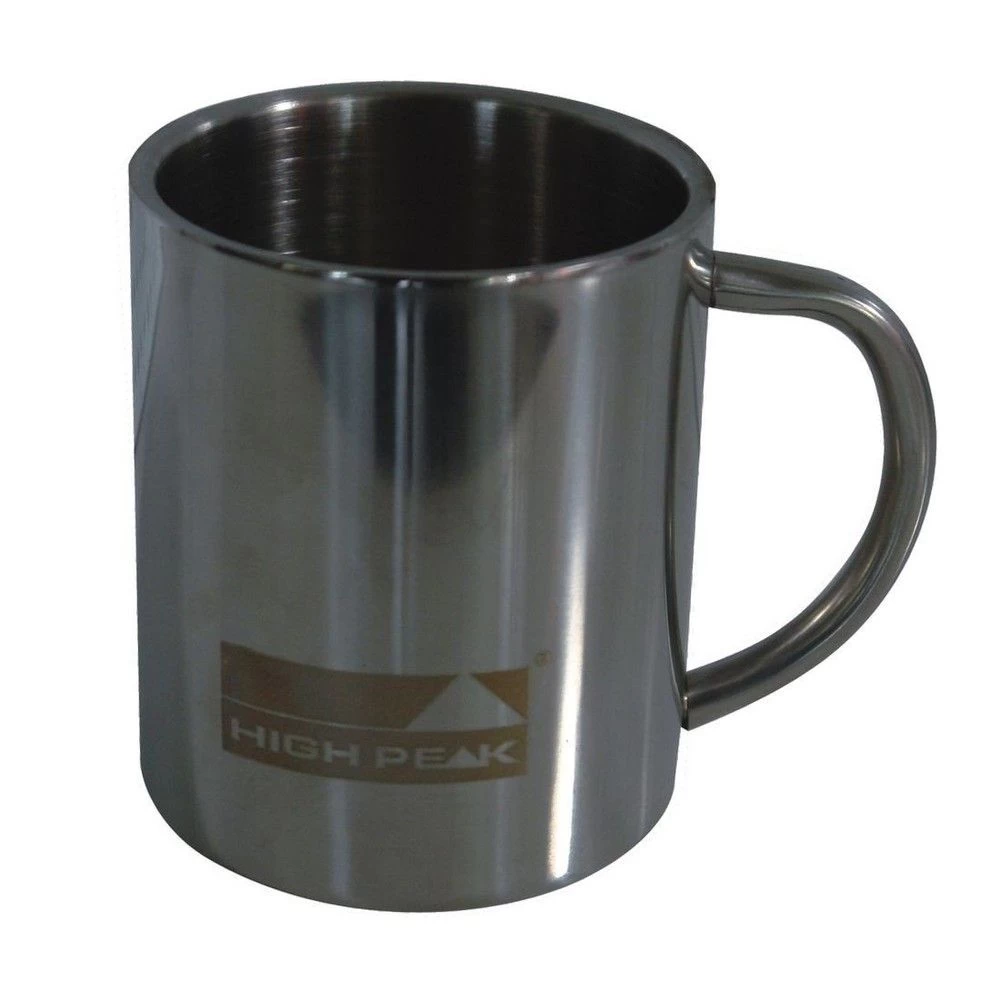 High PeakDubbelwandige Mok 300 Ml Zwart 1 High PeakDubbelwandige Mok 300 Ml Zwart