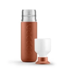 Dopper Insulated Drinkfles 350 Ml Terracotta Tide -Kampeeruitrusting 138205 470 03