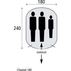 Safarica Cheetah 180 Pop Up Tent -Kampeeruitrusting 139680 900 05 scaled