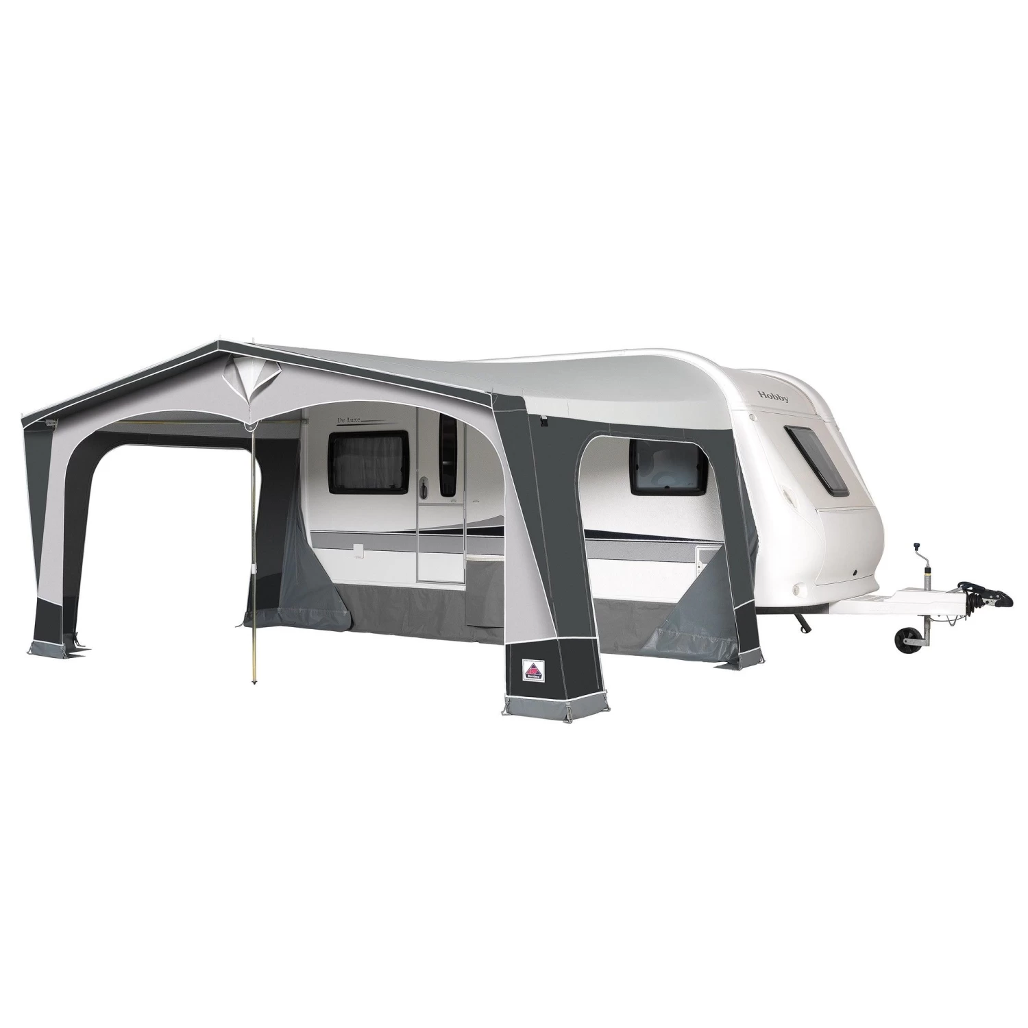 Doréma President XL280 De Luxe Voortent 28 Mm Aluminium Frame 2 Doréma President XL280 De Luxe Voortent 28 Mm Aluminium Frame - Afbeelding 2