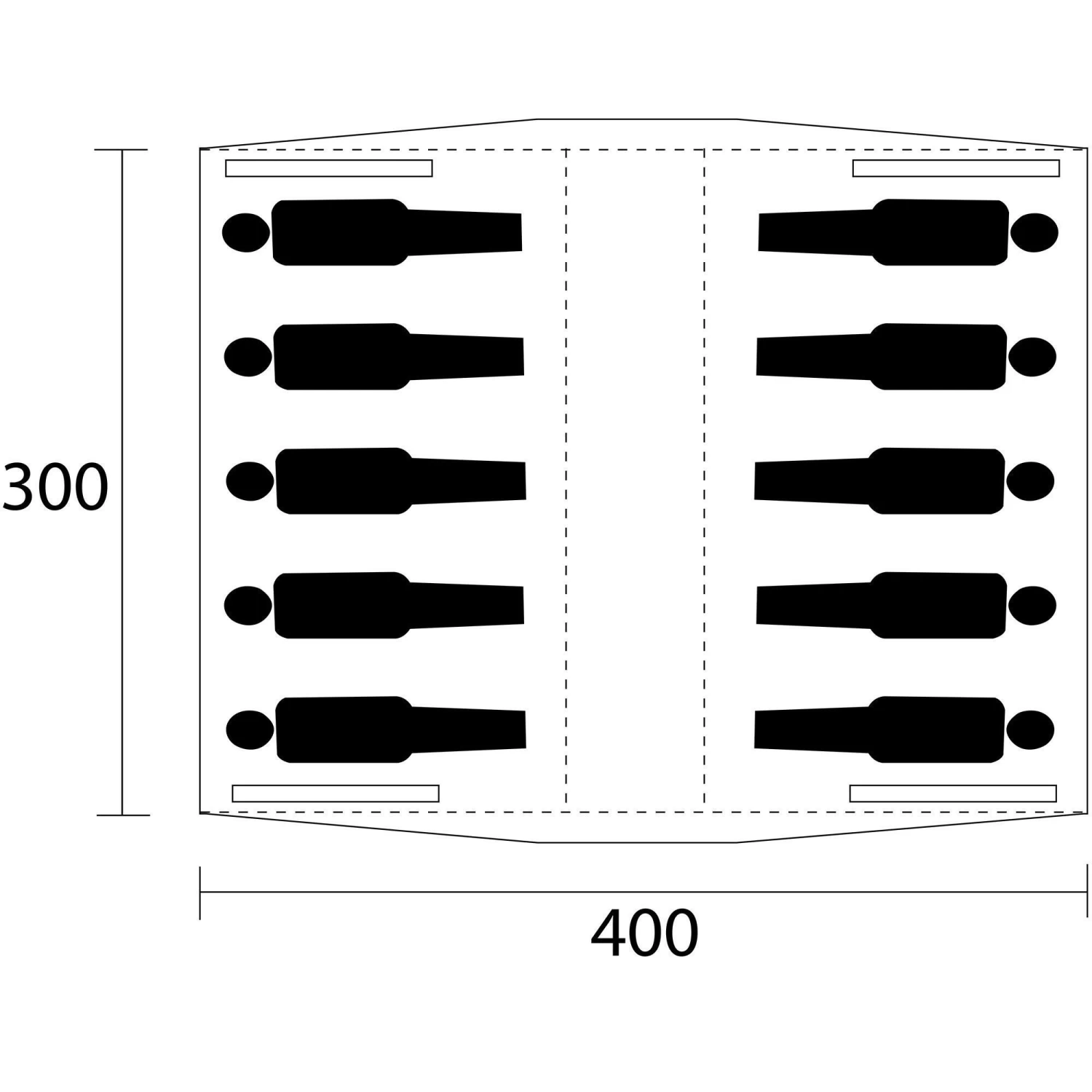 De WitTrippstein Super Premium Groepstent Beige 2 De WitTrippstein Super Premium Groepstent Beige - Afbeelding 2
