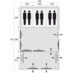 Bardani Airspace 470 TC Opblaasbare Tent 2023 -Kampeeruitrusting 139912 000 06 scaled