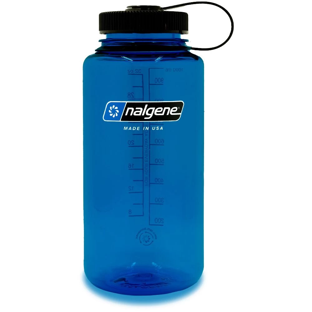 Nalgene Wide Mouth Sustain Drinkfles 1 Liter Slate Blue 1 Nalgene Wide Mouth Sustain Drinkfles 1 Liter Slate Blue
