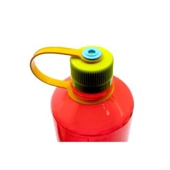 Nalgene Narrow Mouth Sustain Drinkfles 1 Liter Pomegranate -Kampeeruitrusting 142340 470 03