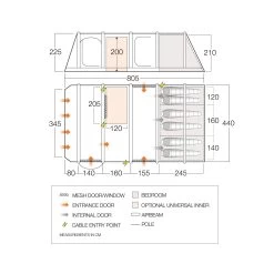 Vango Anantara IV Air TC 650XL Opblaasbare Tent 11 Vango Anantara IV Air TC 650XL Opblaasbare Tent -Kampeeruitrusting 143522 900 06