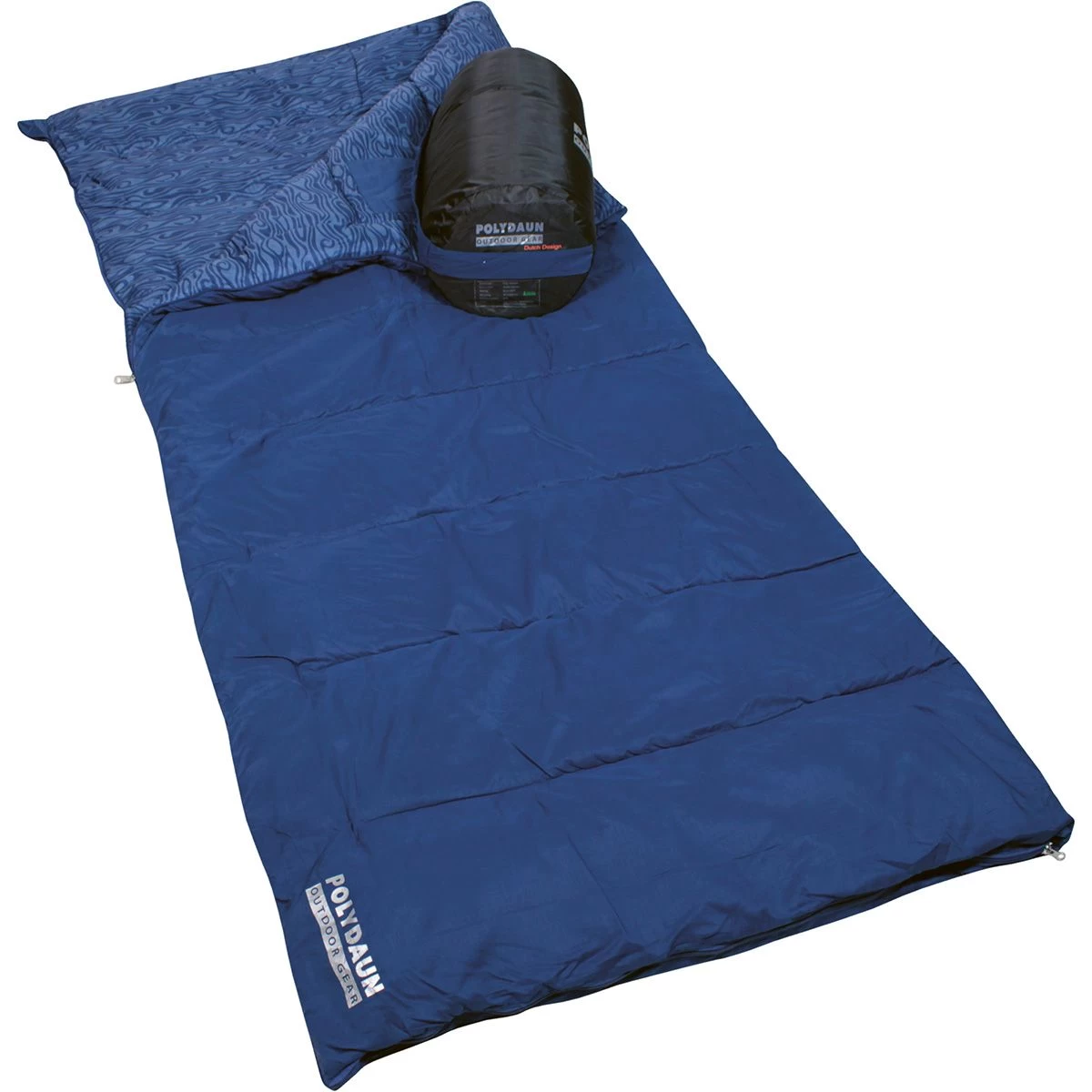 Polydaun Beach House XL Slaapzak Navy Blue 2 Polydaun Beach House XL Slaapzak Navy Blue - Afbeelding 2