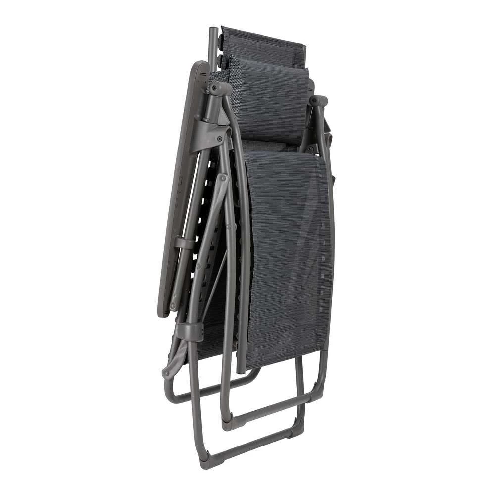 Lafuma Evolution Relaxstoel Obsidian Titane 2 Lafuma Evolution Relaxstoel Obsidian Titane - Afbeelding 2